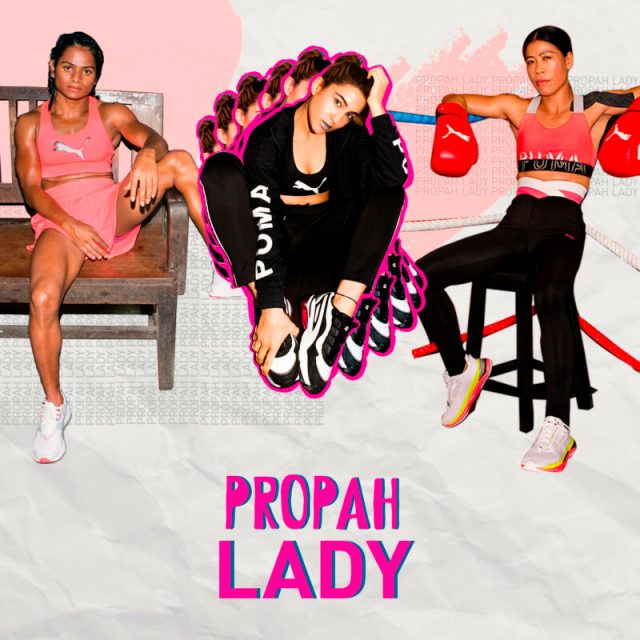 PUMA's new ad campaign “Propah Lady” is 