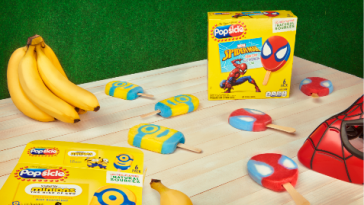 Minion and Spider-Man Popsicles